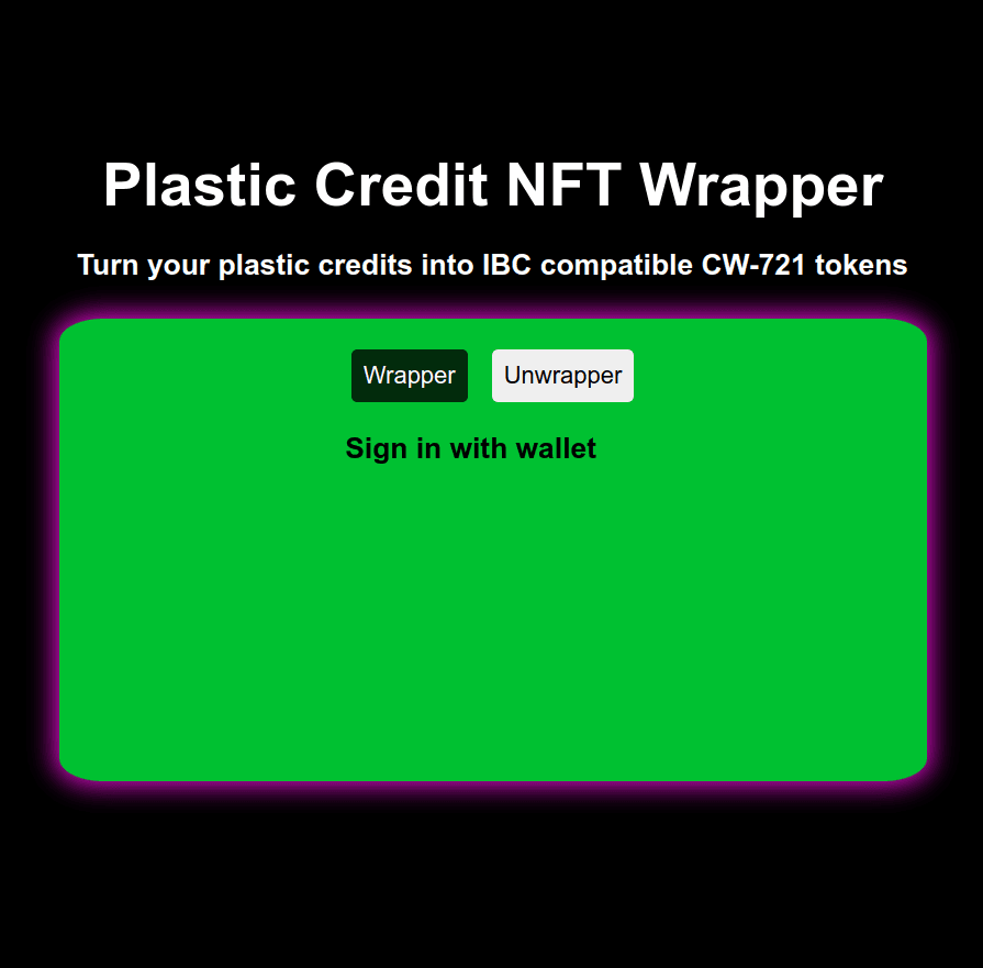 Plastic Credit Swapper/Wrapper
